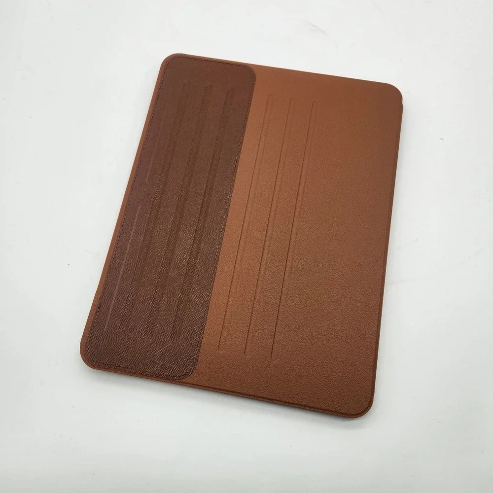 ESR iPad Pro 13 Case M5 M4 2025 2024 Magnetic Stand Pencil Holder Brown Leather